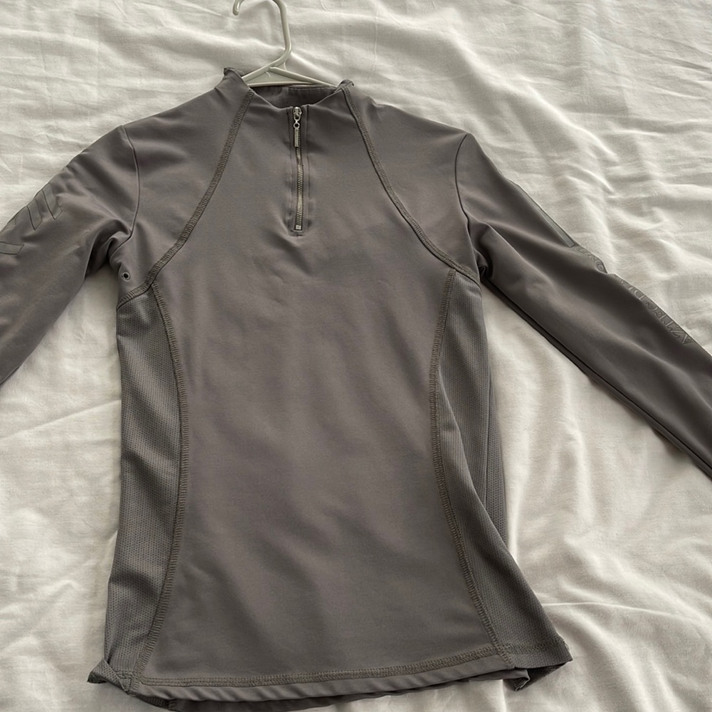 Aztec Diamond riding shirt size medium color grey